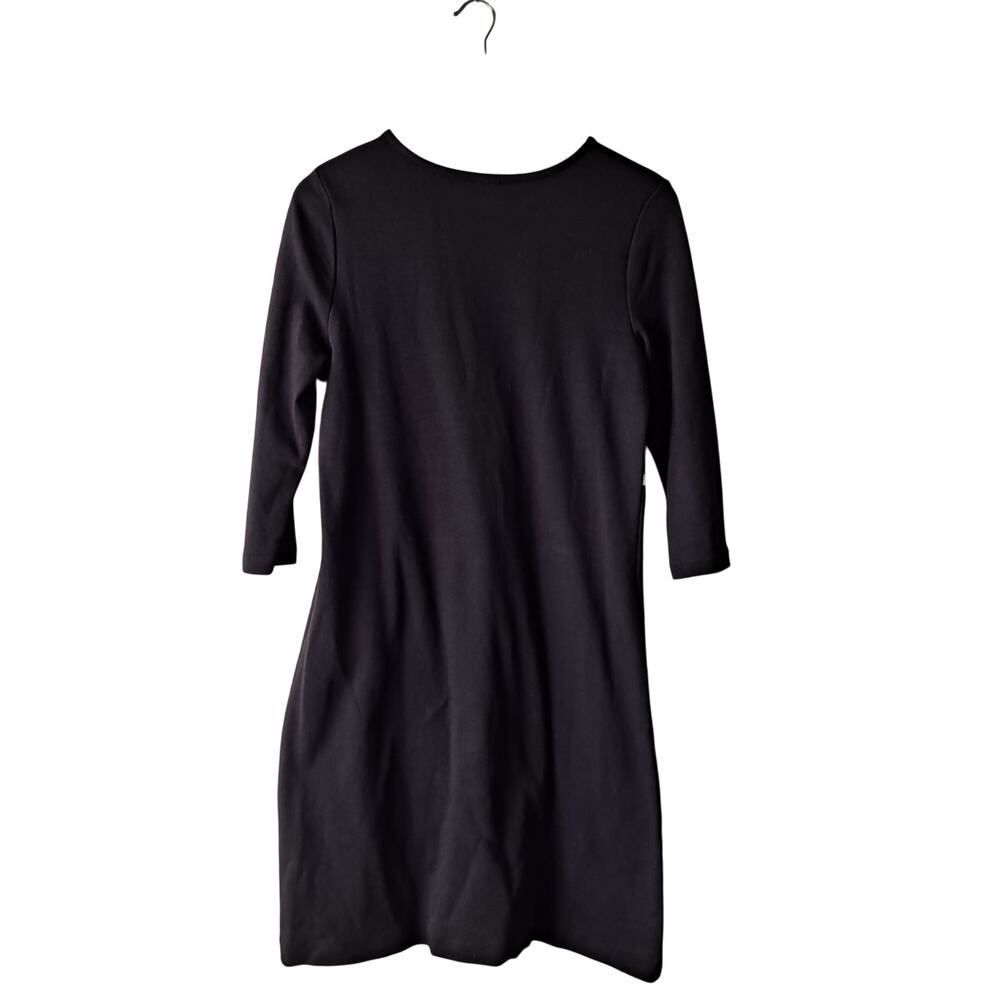 Talbots Colorblock 3/4 Sleeve Mini Shift Dress Bl… - image 2